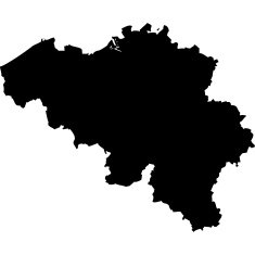 Belgium Map N8