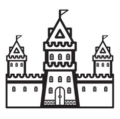 Castle Vintage Vector N4