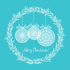 Holiday Merry Christmas card N2
