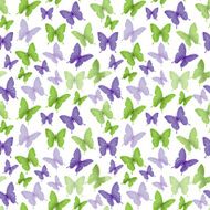 Colorful Butterflies Seamless Pattern N4