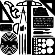 Drafting Tools Silhouettes