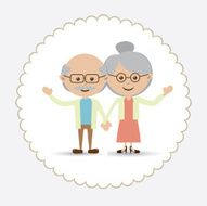 People design over white background vector illustration N23
