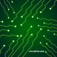 Circuit board cpu Abstract background Vector illustration