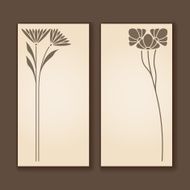 Vector set of vintage labels N2