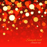 Holiday background with bright shiny lights