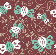 floral seamless pattern N772