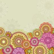 abstract design with arabesques