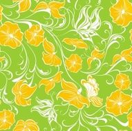 floral seamless pattern N773