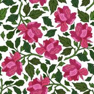 Seamless Floral Pattern N1572