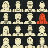 People Silhouettes N143