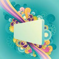 abstract floral background N185