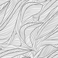 Abstract leaf pattern