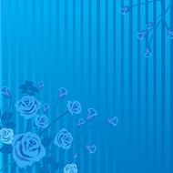 Floral postcard(background)