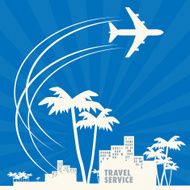 Travel agency background