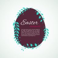 Easter design template N9