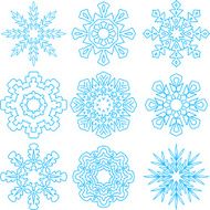 beautiful snowflakes N2