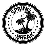 Spring break stamp 2