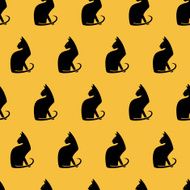 SEamless pattern with cats N16