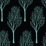 Trees on the dark background N2