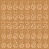 Pineapple seamless pattern N10