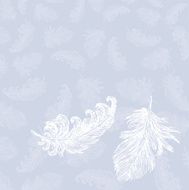 flying feathers