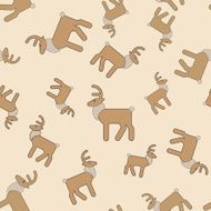 Elk seamless wallpaper