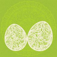 Background with easter eggs N2
