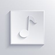 Vector light square icon Eps 10 N20