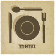 menu old background