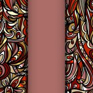 Abstract floral background with space for text