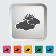 Cloudiness single icon N7
