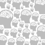 Head a background