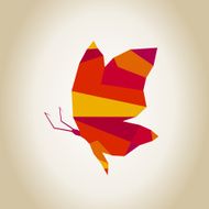 Abstract the butterfly