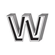 The vintage style letter W