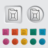 Gas Containers icon N2