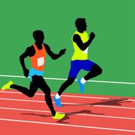 Running silhouettes N28