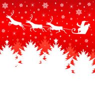 Christmas congratulatory card N2