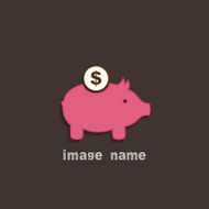 Pig coin box