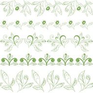 Abstract seamless floral pattern N71