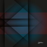 vector blue square