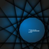 vector blue circle