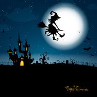Vector Halloween Background N89