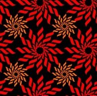 Sunflowers seamless pattern N2