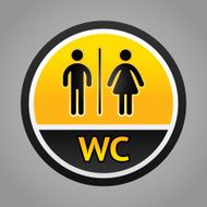 Restroom symbols N3
