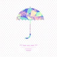 Multicolored umbrella N2
