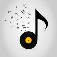 Vinyl note