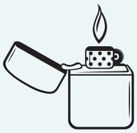 Metal zippo lighter