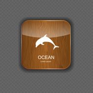 Ocean application icons vector illustration N2