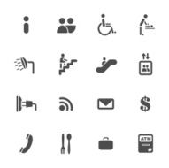 Airport services icons N3