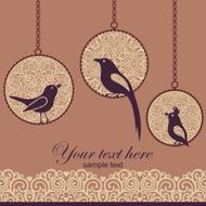 birds card N4
